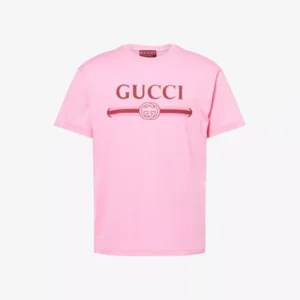 GUCCI Logo-Print Relaxed-Fit Cotton-Jersey T-Shirt