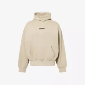 FEAR OF GOD ESSENTIALS Classic Fleece Logo-Embellished Cotton-Blend Hoody