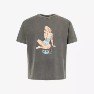 DUKE & DEXTER Pin-Up Relaxed-Fit Cotton-Jersey T-Shirt