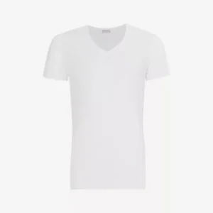 HANRO Cotton Superior cotton-blend T-shirt