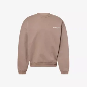 MKI MIYUKI-ZOKU Uniform branded-print cotton-blend sweatshirt