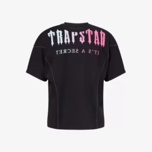 TRAPSTAR Deconstruct Decoded Text-Print Cotton T-Shirt