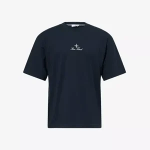 STONE ISLAND Brand-Embroidered Cotton-Jersey T-Shirt