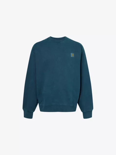 CARHARTT WIP Vista Crewneck Cotton-Jersey Sweatshirt