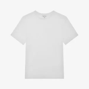 REISS Bless crewneck cotton-jersey T-shirt
