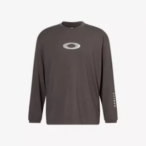OAKLEY New Retro Long-Sleeves Stretch-Cotton Blend T-Shirt