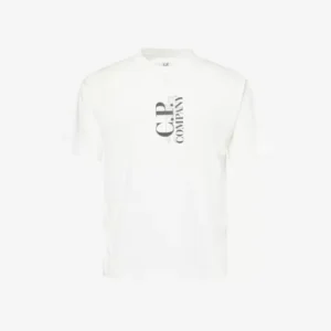 CP COMPANY Logo-Print Crewneck Cotton T-Shirt