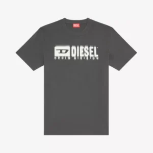 DIESEL T-Adjust logo-print relaxed-fit cotton T-shirt