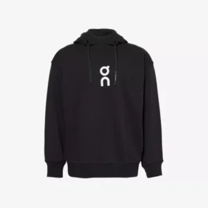 ON Club Brand-Print Cotton-Blend Hoody