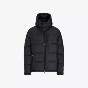POLO RALPH LAUREN Hooded Logo-Embroidered Shell Jacket